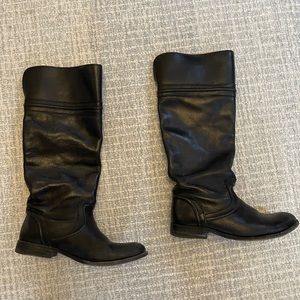 Frye Melissa Black Boots size 8